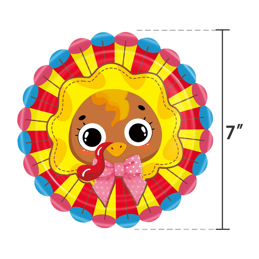 Thanksgiving Tableware Set,Thanksgiving Party Supplies Serves 20 Guests