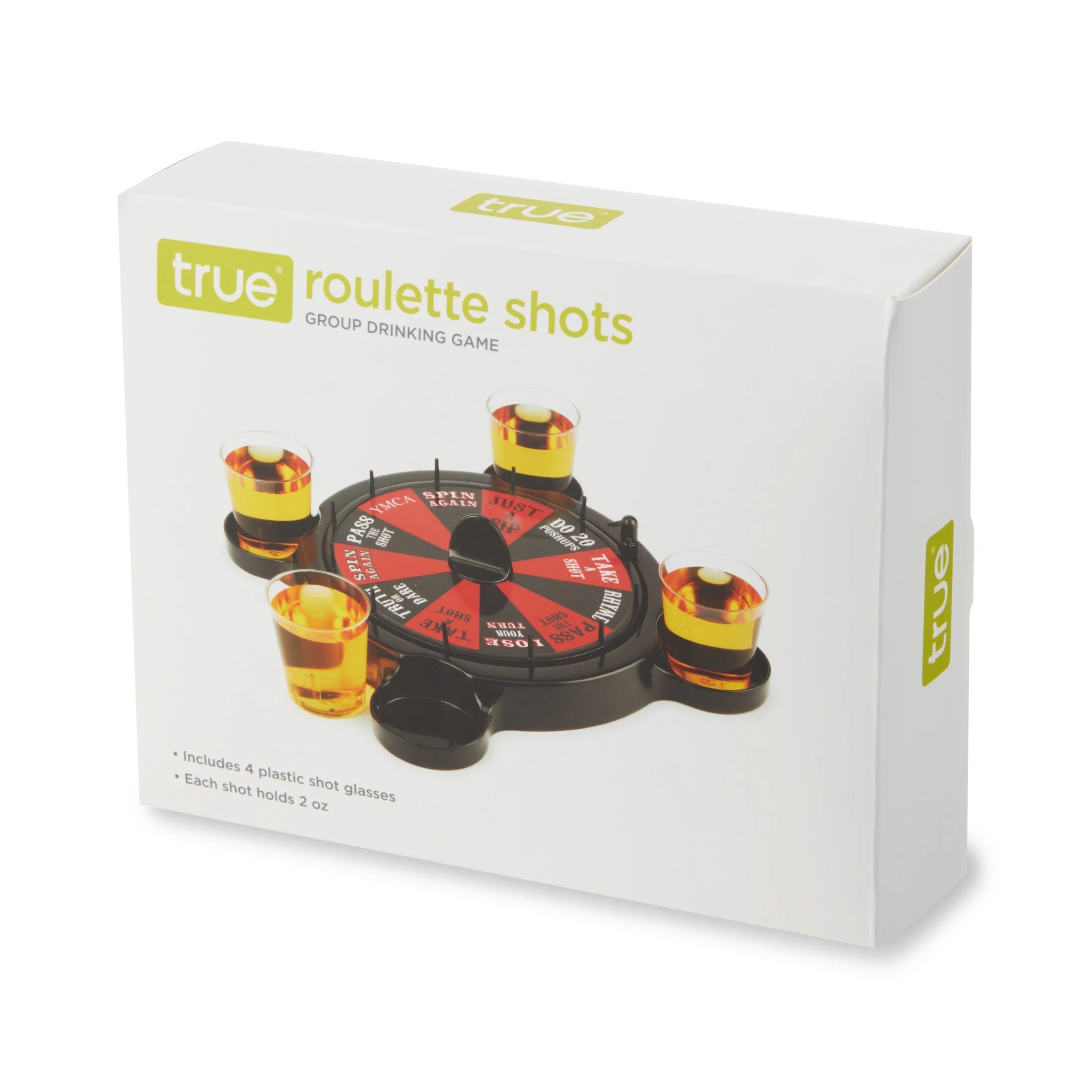 Roulette Shots Games for Adults Drinking Games Party Games 5-Piece Set